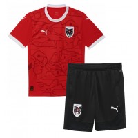 Austria Replica Home Minikit Euro 2024 Short Sleeve (+ pants)